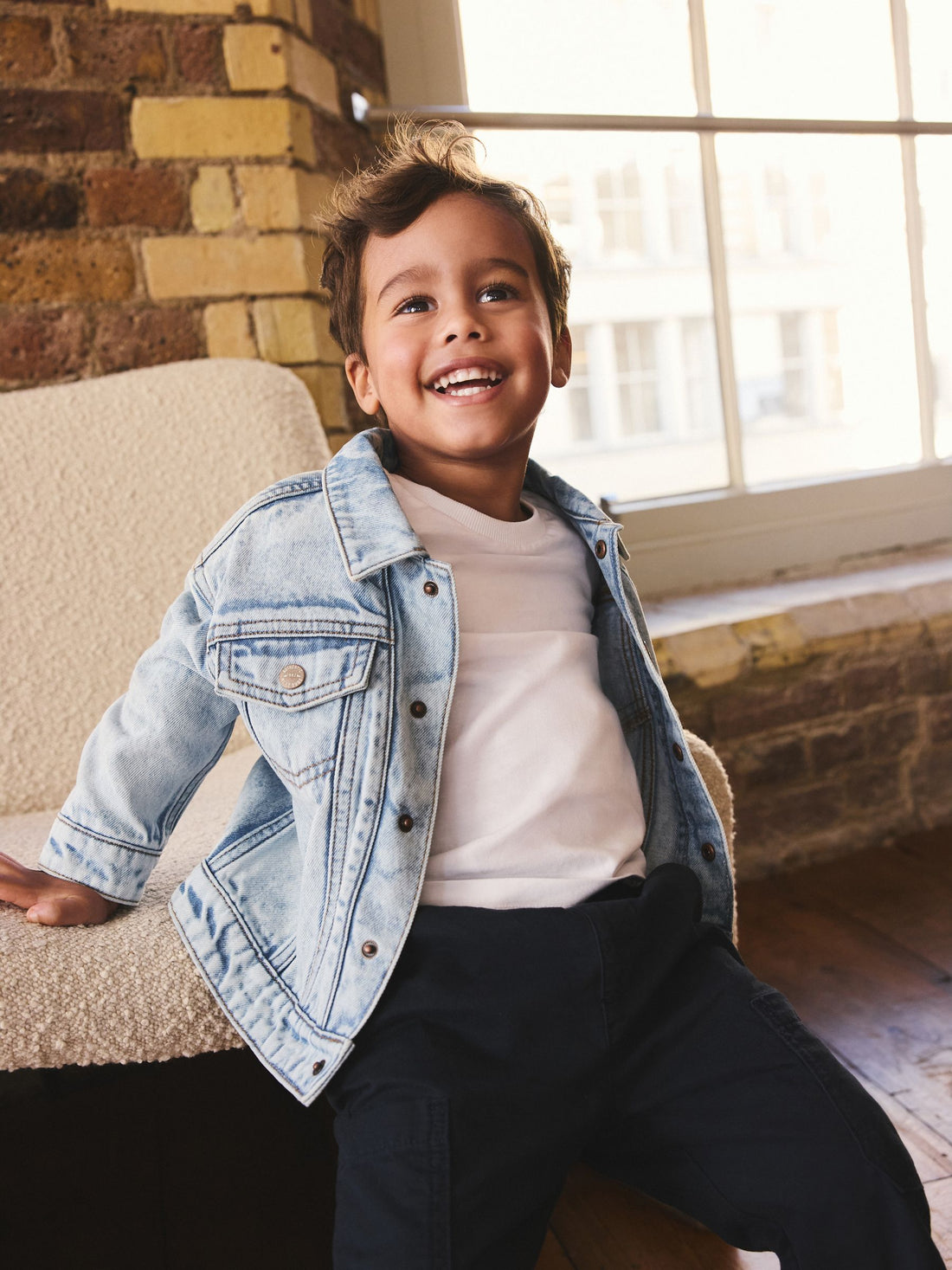 Bleach Denim Jacket (3mths-10yrs)