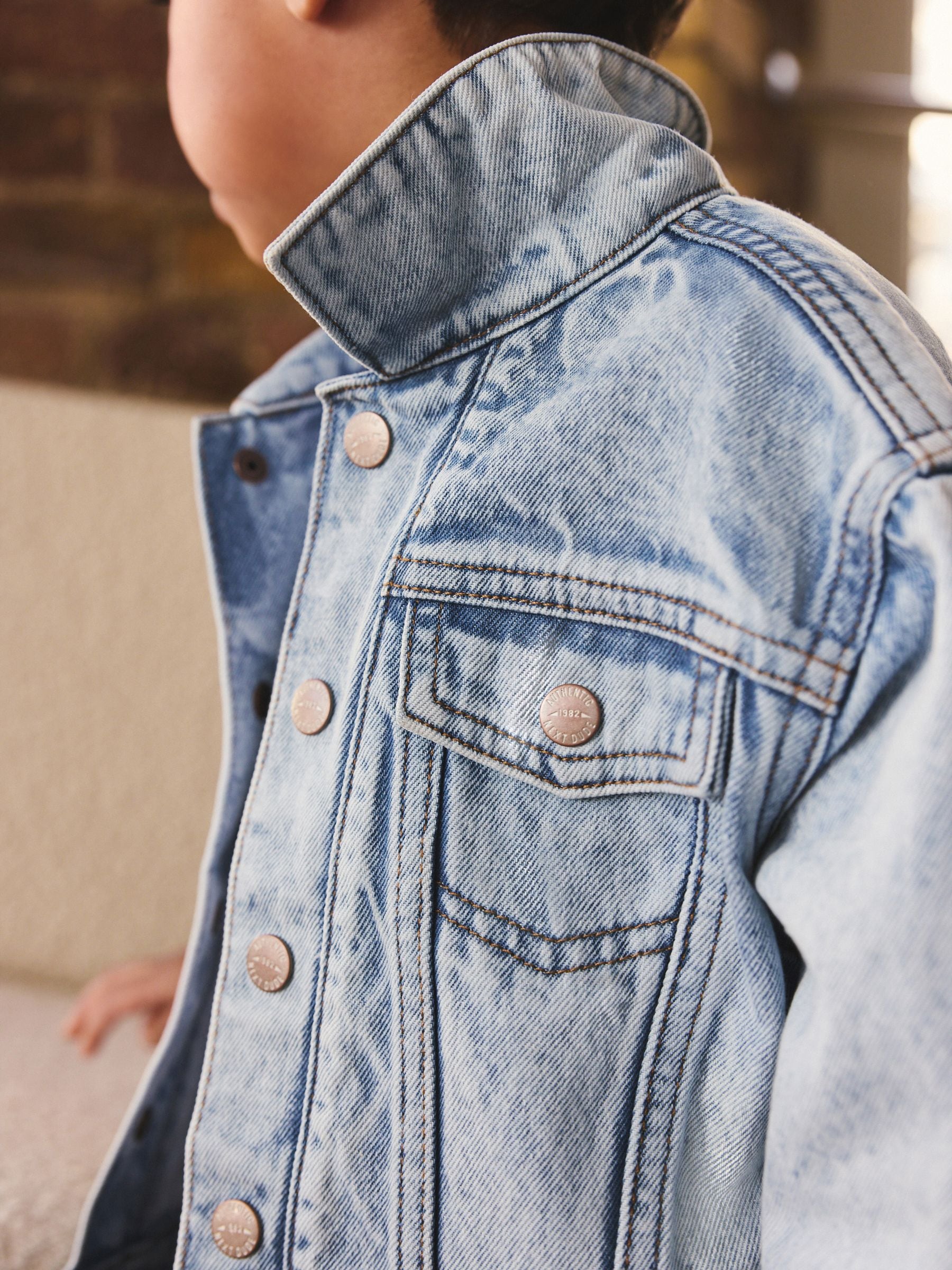 Bleach Denim Jacket (3mths-10yrs)