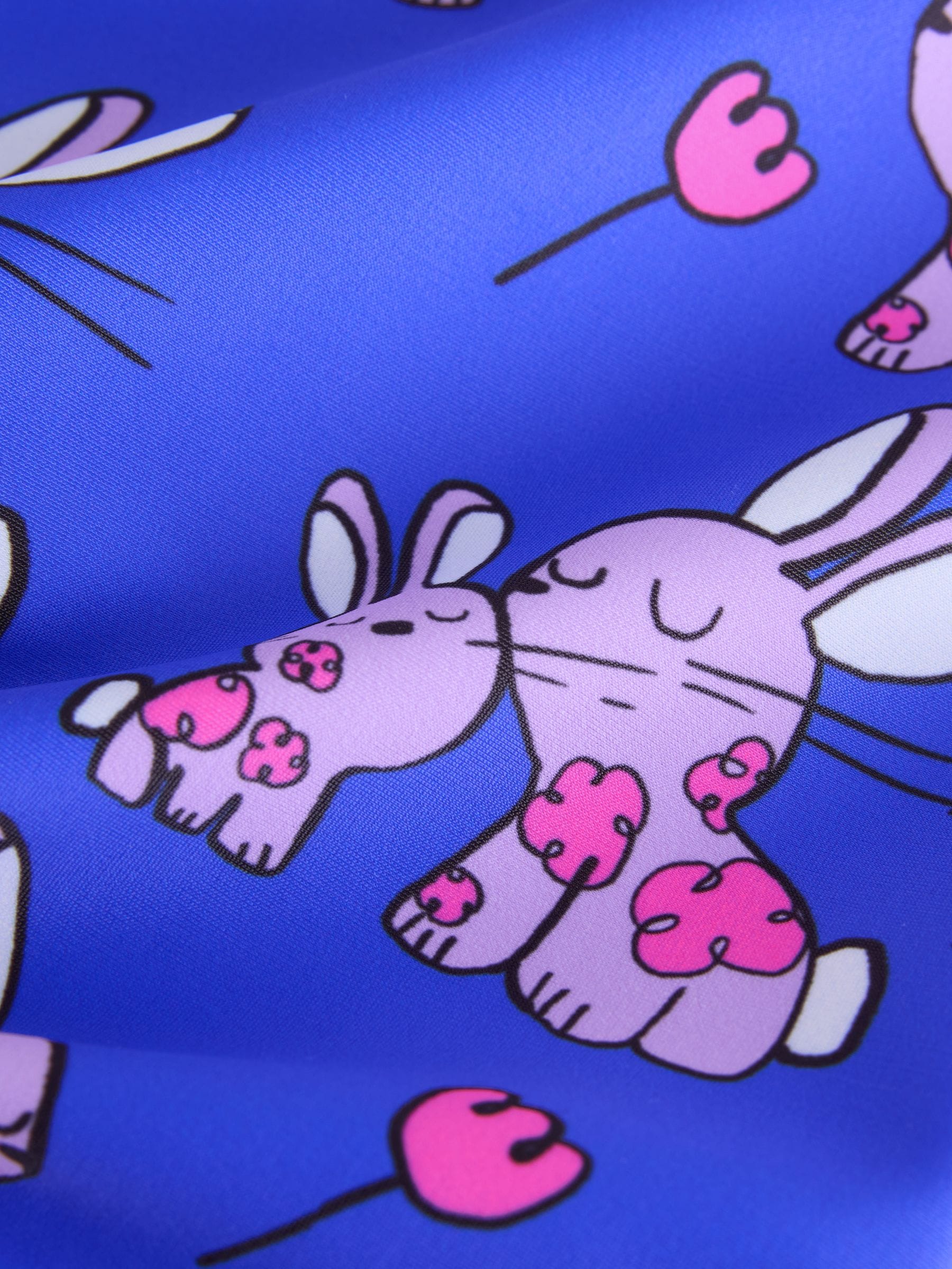 Cobalt Blue Bunny Sunsafe Swimsuit (3mths-10yrs)