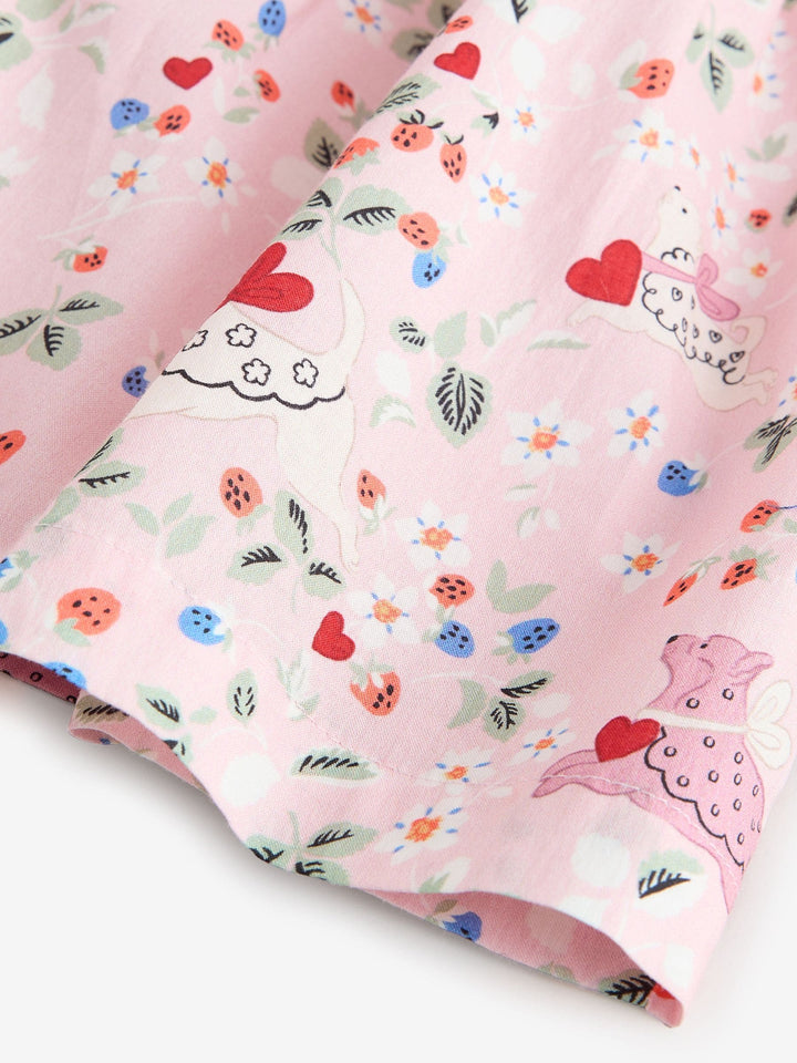 Cath Kidston Pink Ditsy Cath Kidston Cotton Collar Dress (3mths-8yrs)