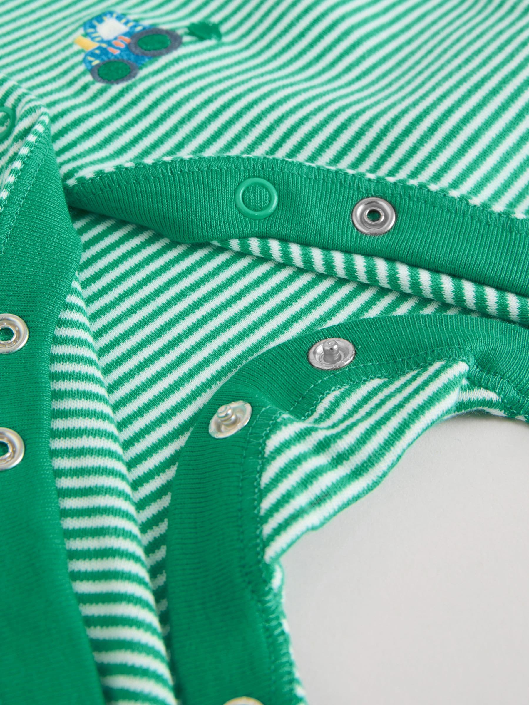 Multi Farm Baby Sleepsuits 3 Pack (0mths-2yrs)