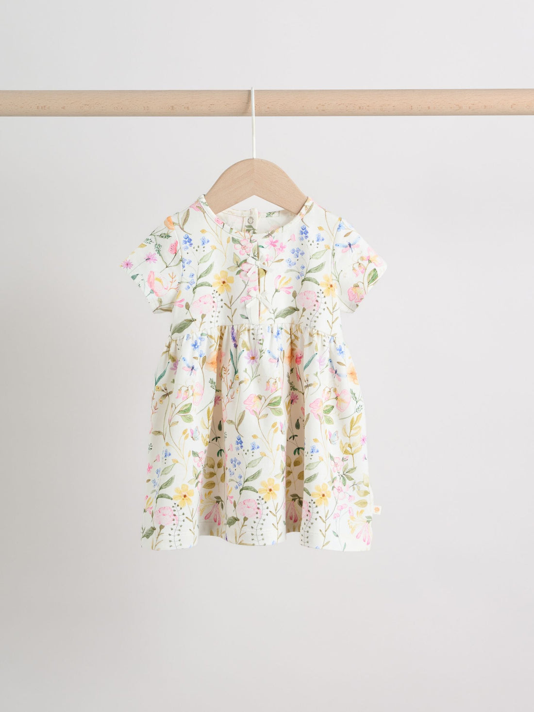Pink Fairy Baby Short Sleeve Dresse 2 Pack (0mths-3yrs)