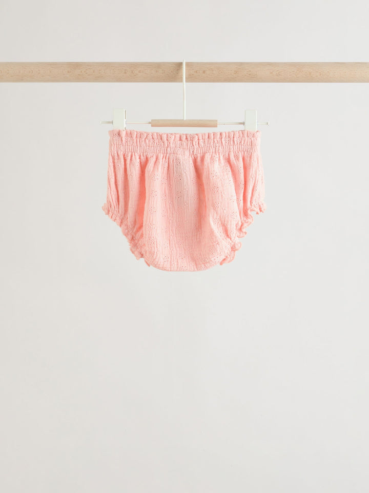 Pink knitted baby cardigan and knickers 2 Piece Set (0mths-2yrs)