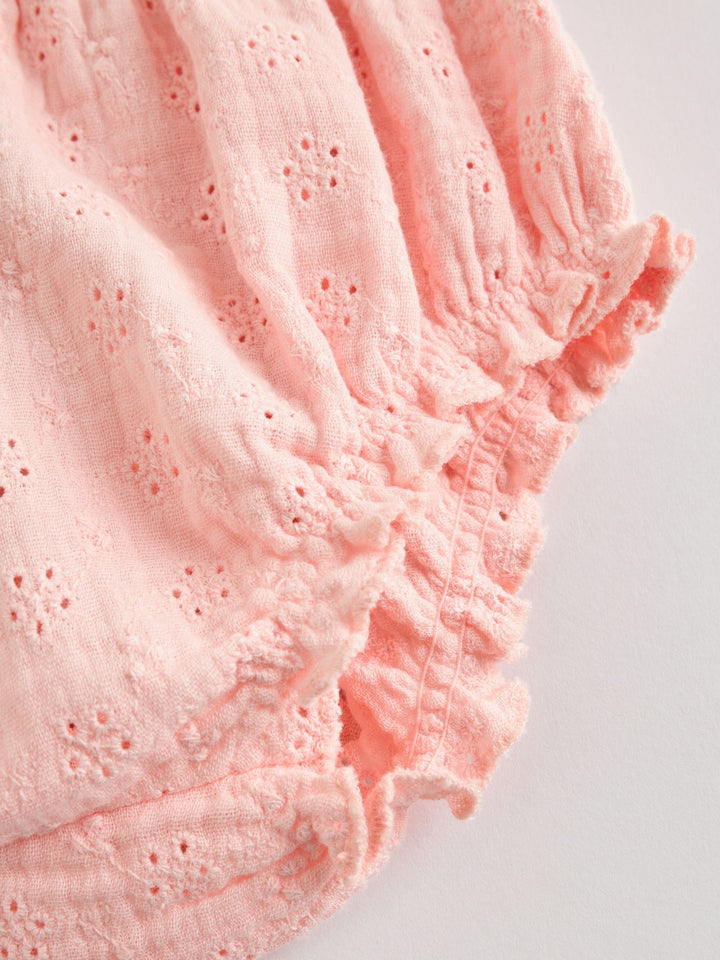 Pink knitted baby cardigan and knickers 2 Piece Set (0mths-2yrs)