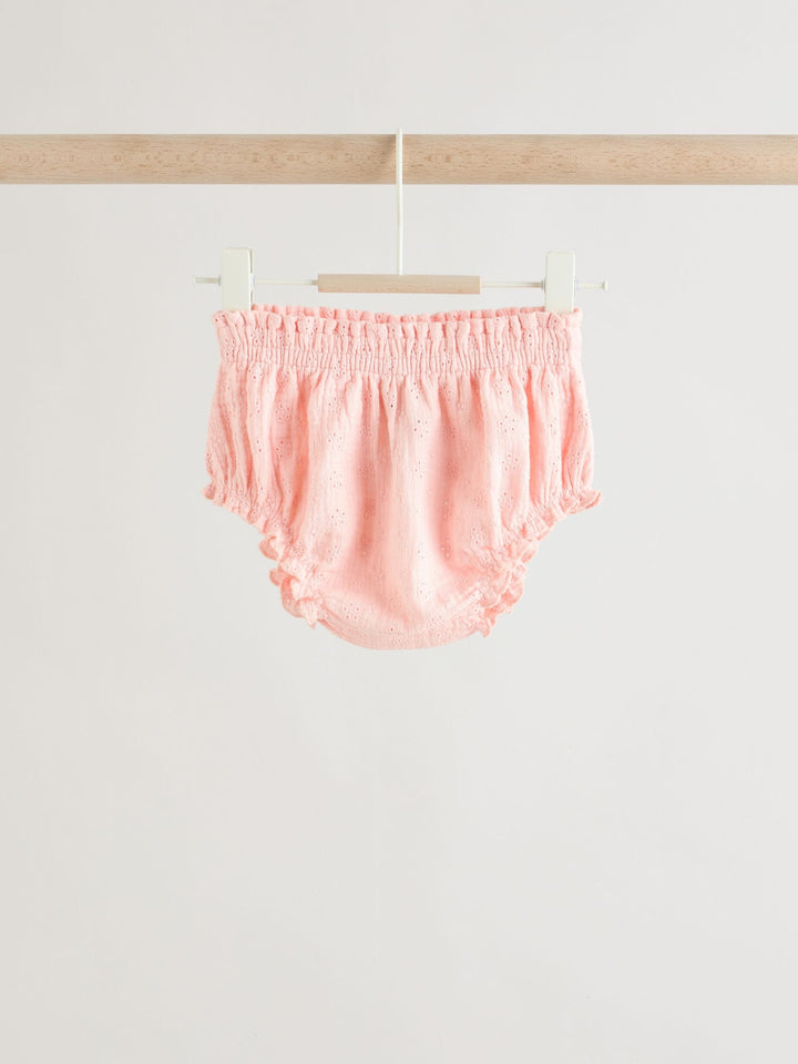 Pink knitted baby cardigan and knickers 2 Piece Set (0mths-2yrs)