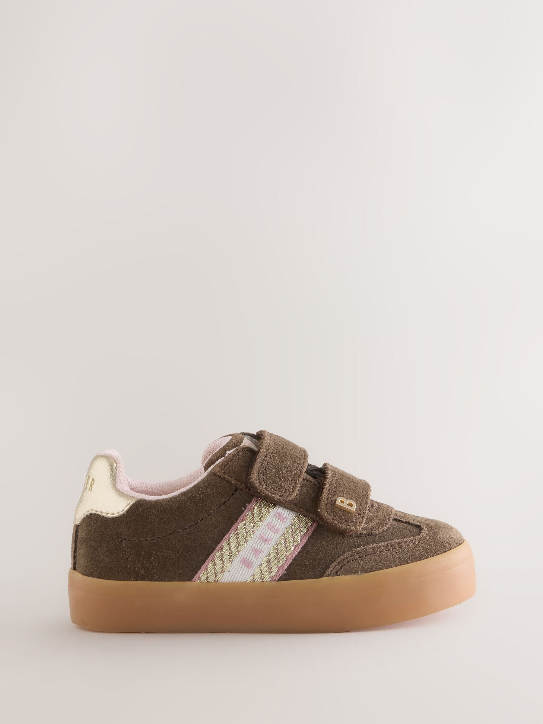 Baker by Ted Baker Tape Trainers with Gum Sole