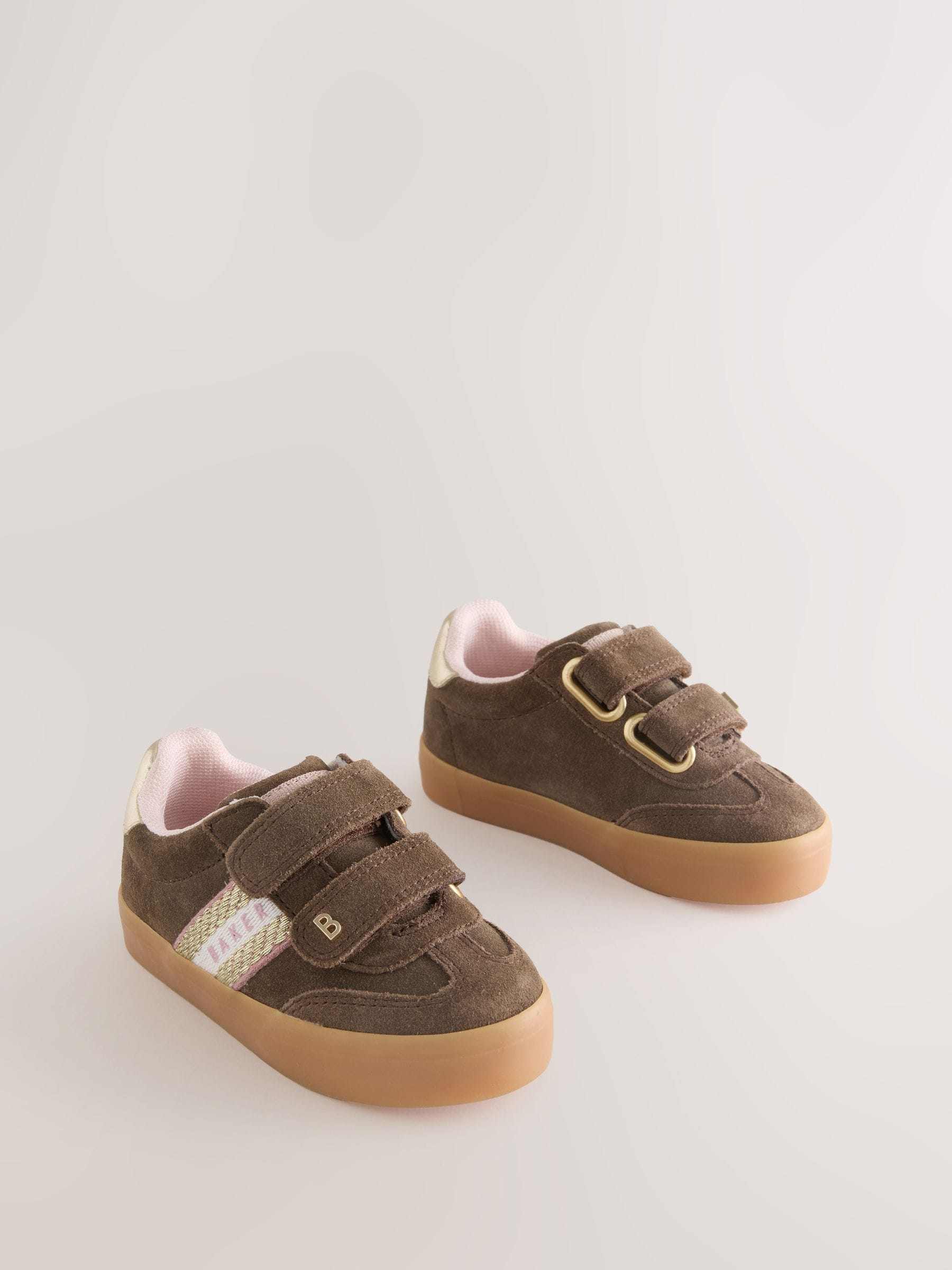Baker by Ted Baker Tape Trainers with Gum Sole