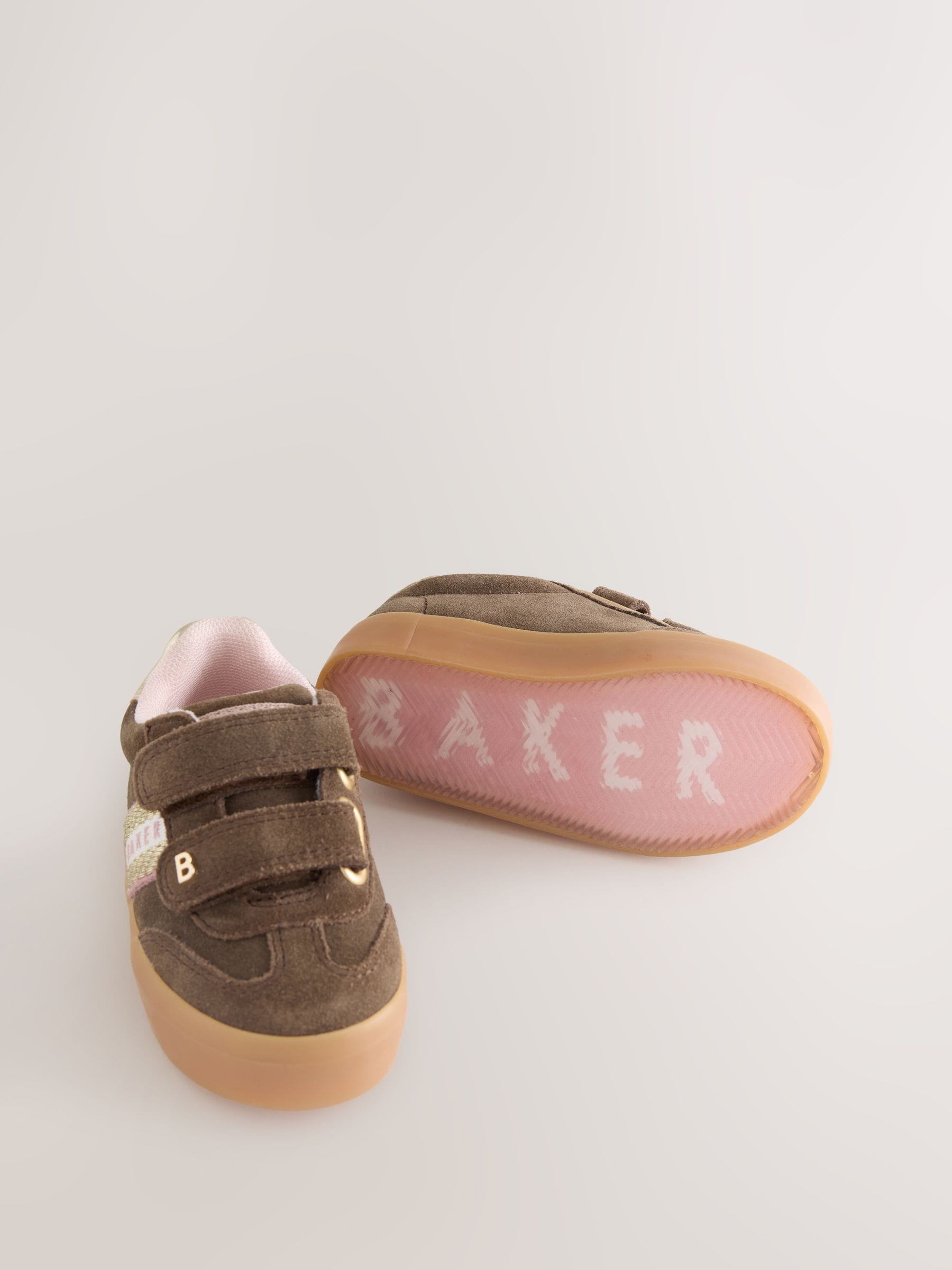 Baker by Ted Baker Tape Trainers with Gum Sole