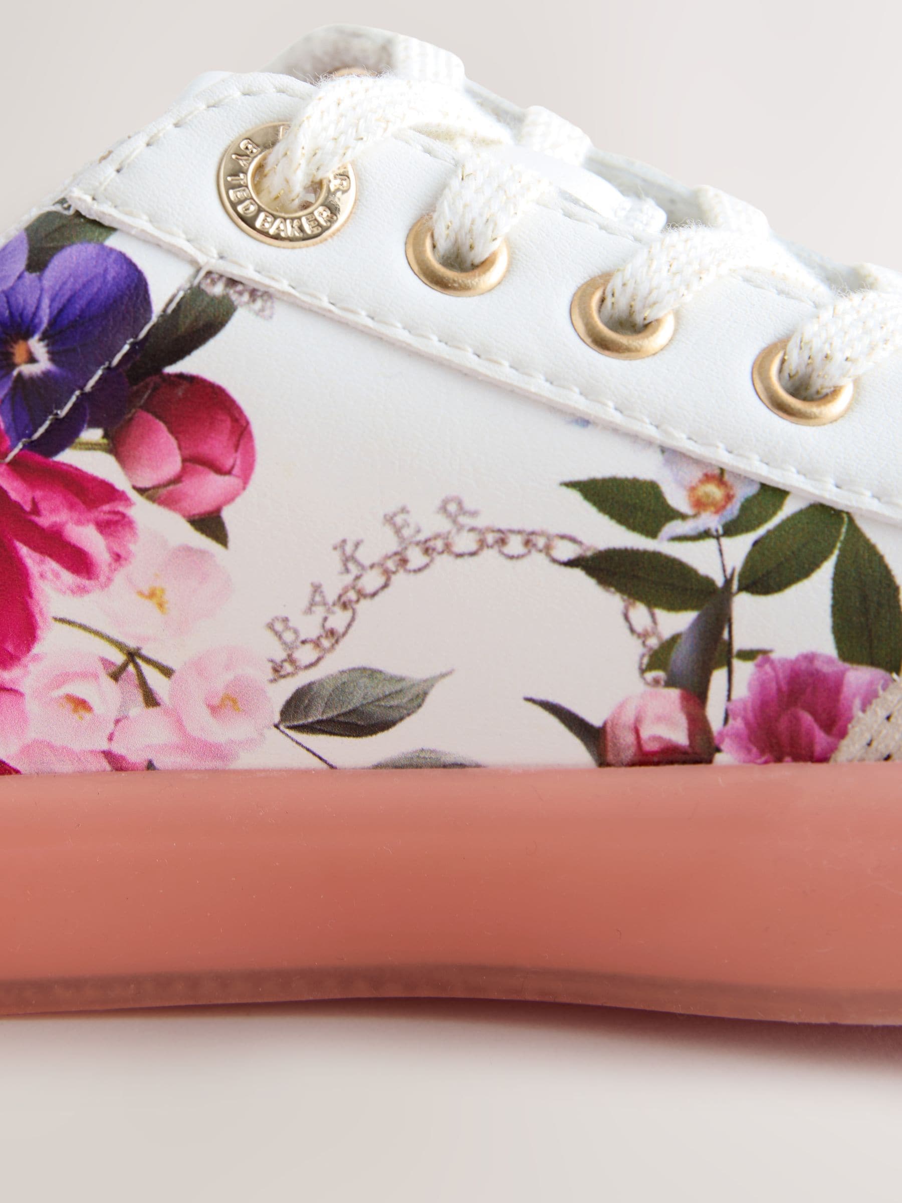 Baker by Ted Baker Tape Trainers with Gum Sole