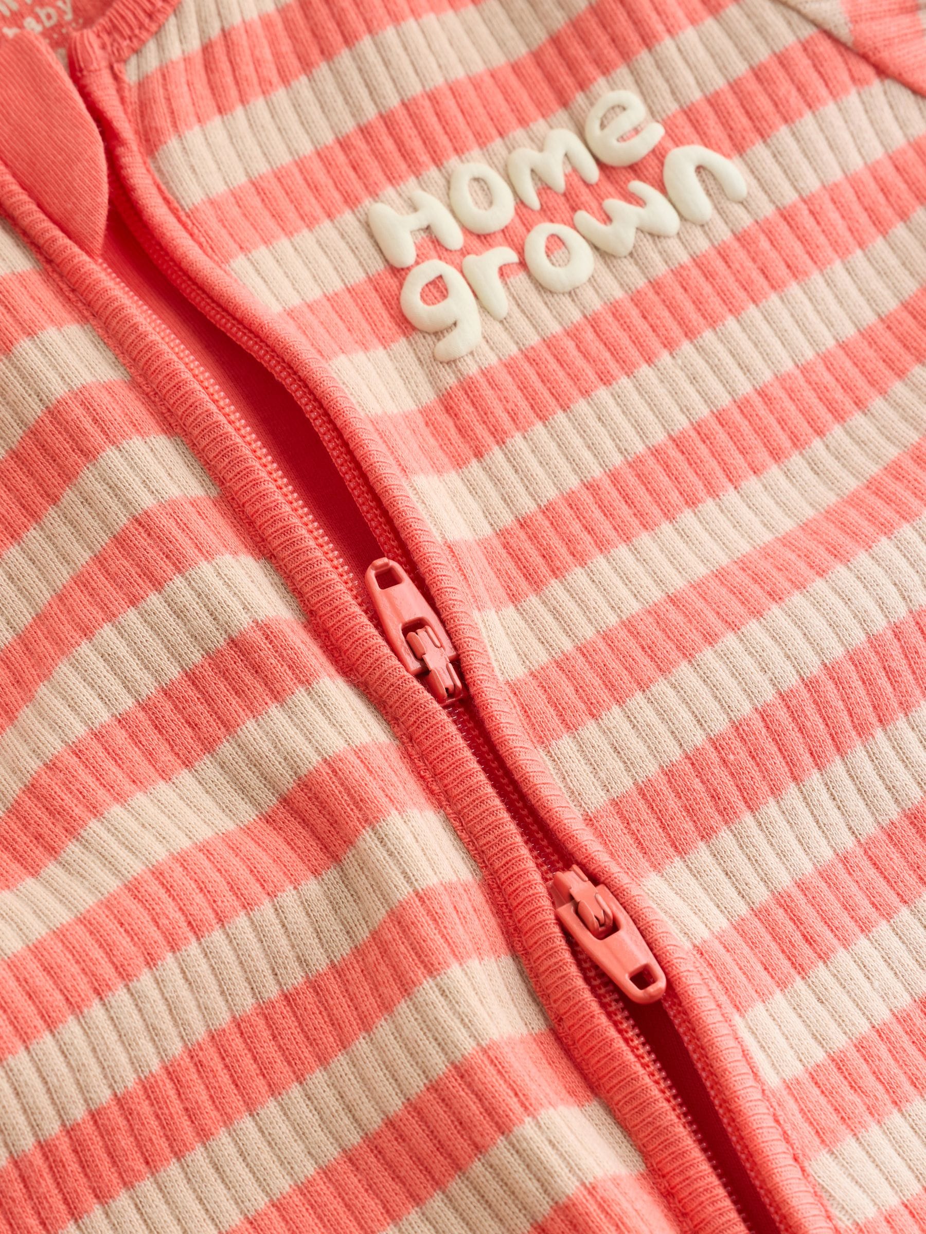 Multi Stripe Baby Sleepsuits 3 Pack (0mths-3yrs)