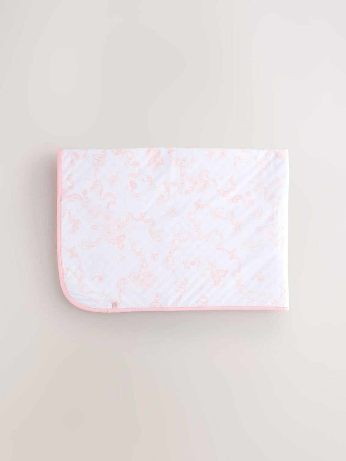 Baker by Ted Baker All-Over Bunny and Bow Print Blanket