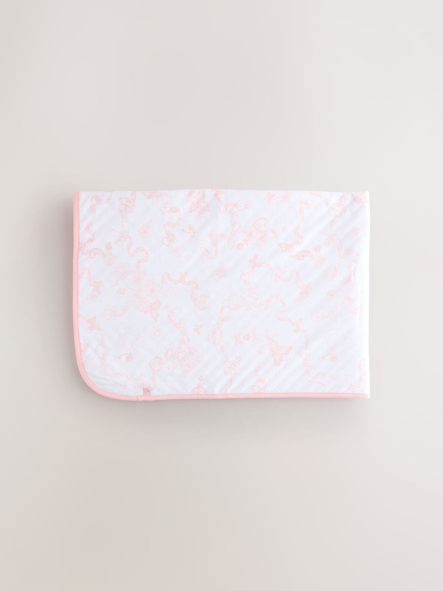 Baker by Ted Baker All-Over Bunny and Bow Print Blanket