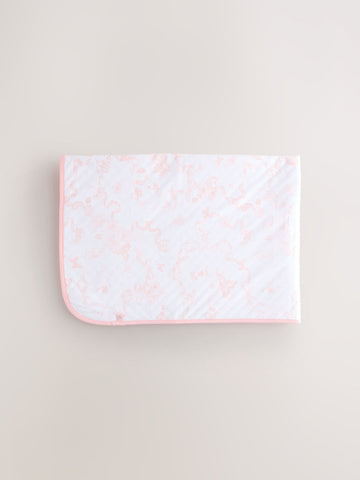 Baker by Ted Baker All-Over Bunny and Bow Print Blanket