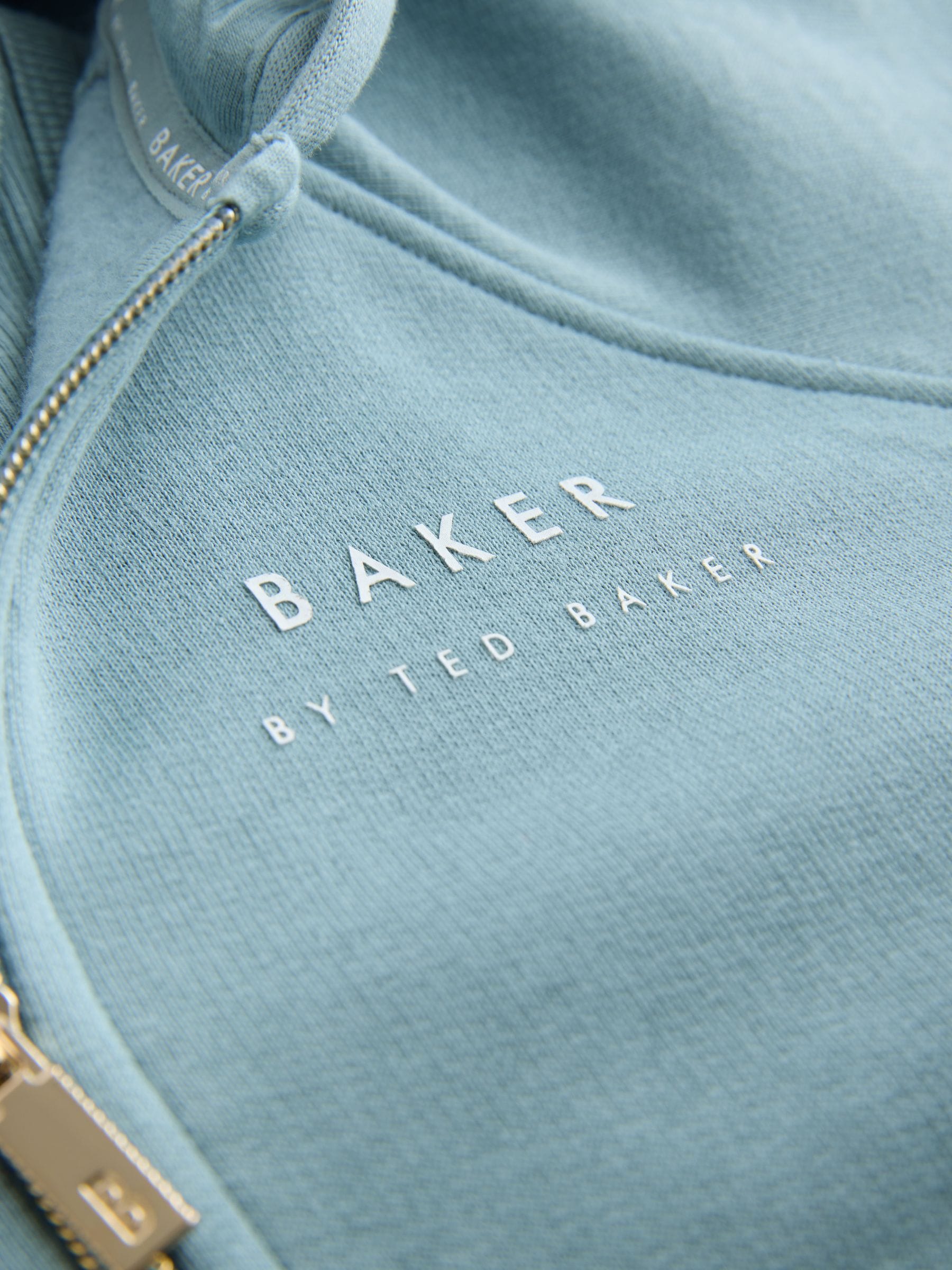 Baker by Ted Baker 3 Piece Blue Vest Hoodie & Wide Leg Joggers Set