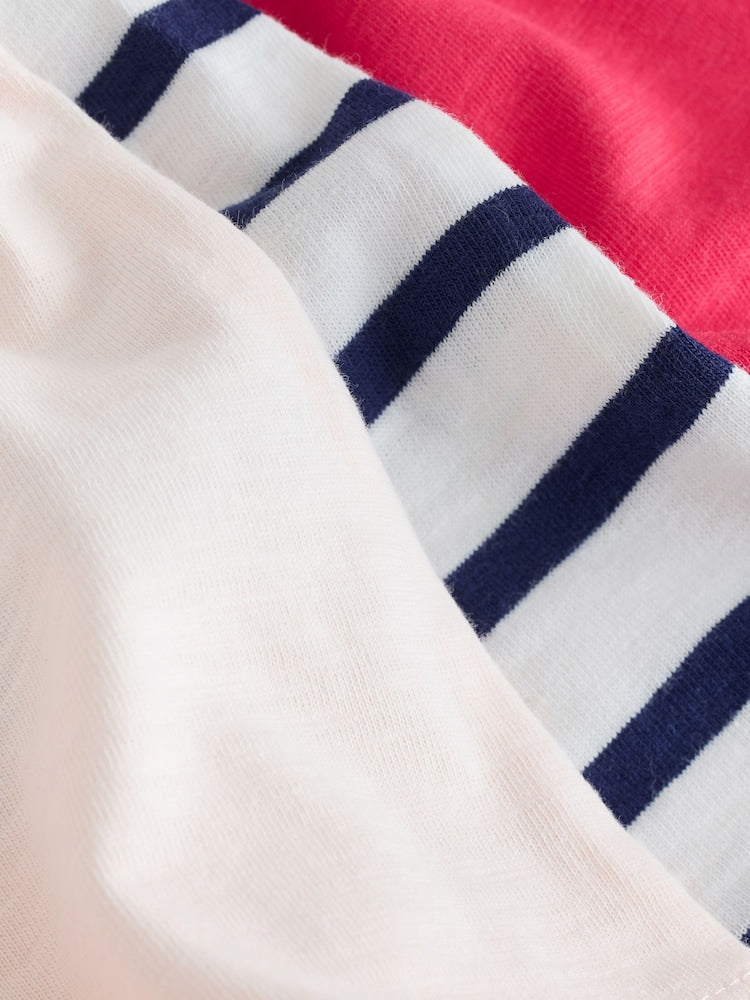 Red Hearts T-Shirts 3 Pack (3mths-7yrs) - Image 6 of 10