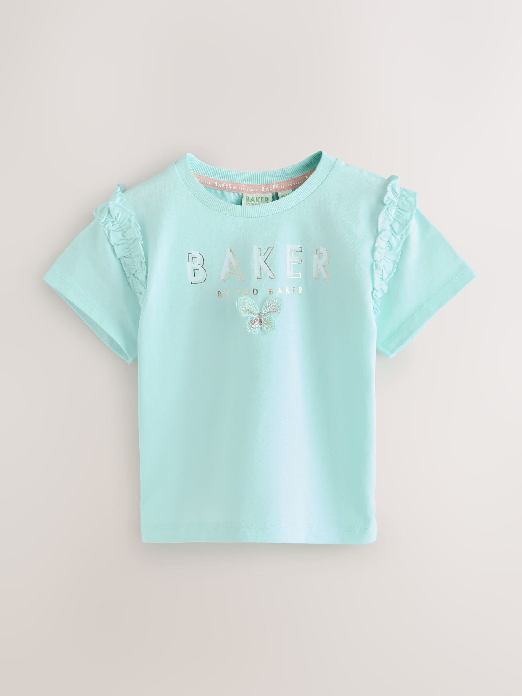Baker by Ted Baker Frill 3D Butterfly T-Shirts 3 Pack