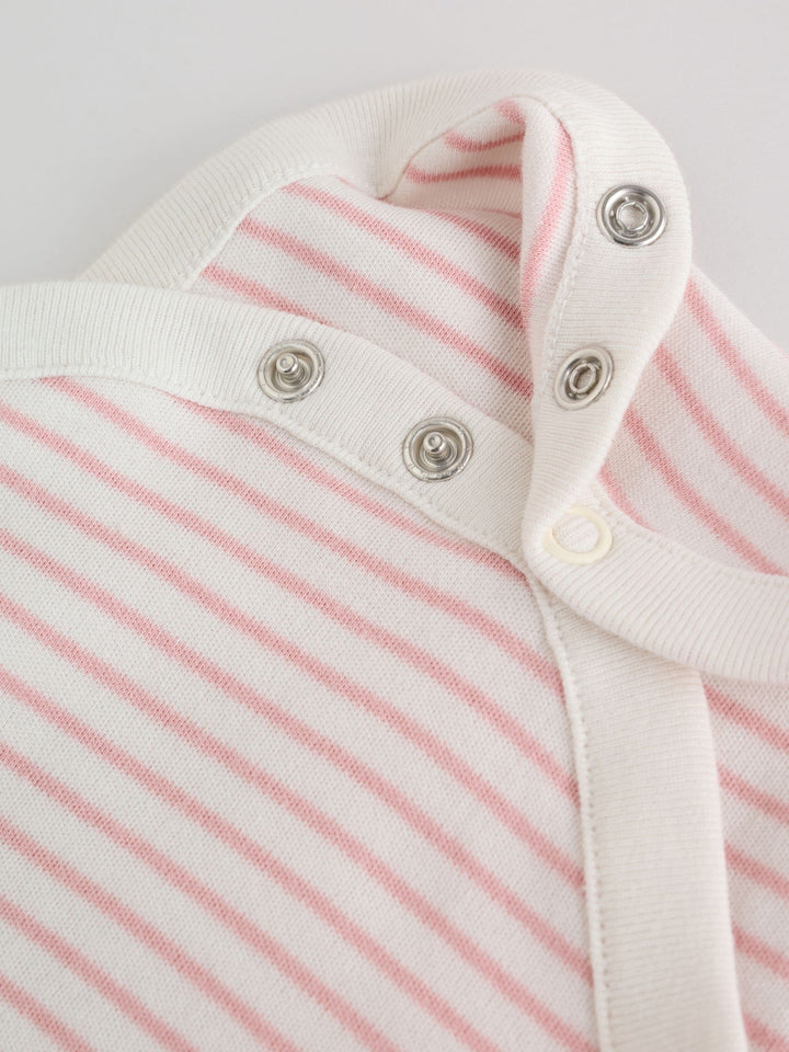 Pink Vest Baby Bodysuits 5 Pack