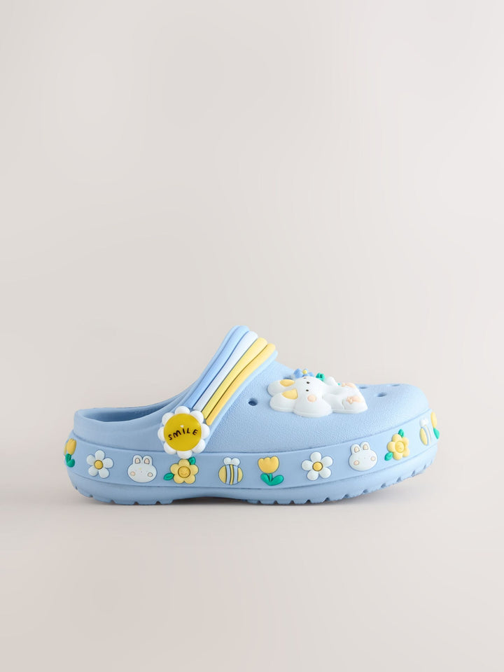 Blue Standard Fit (F) Character Clogs