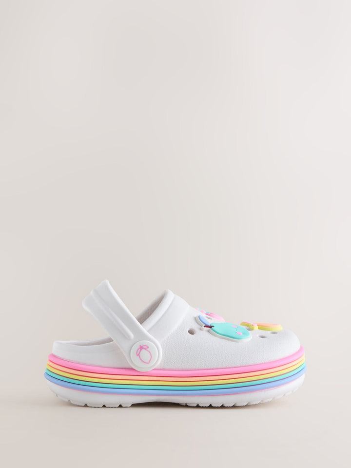 White Fruit Standard Fit (F) Character Clogs