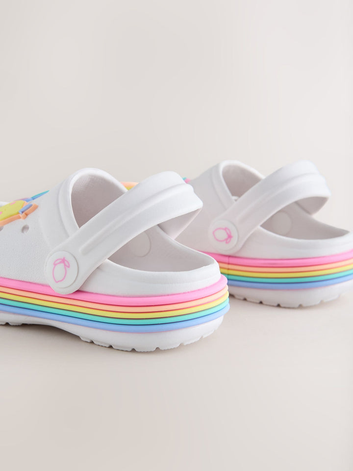 White Fruit Standard Fit (F) Character Clogs