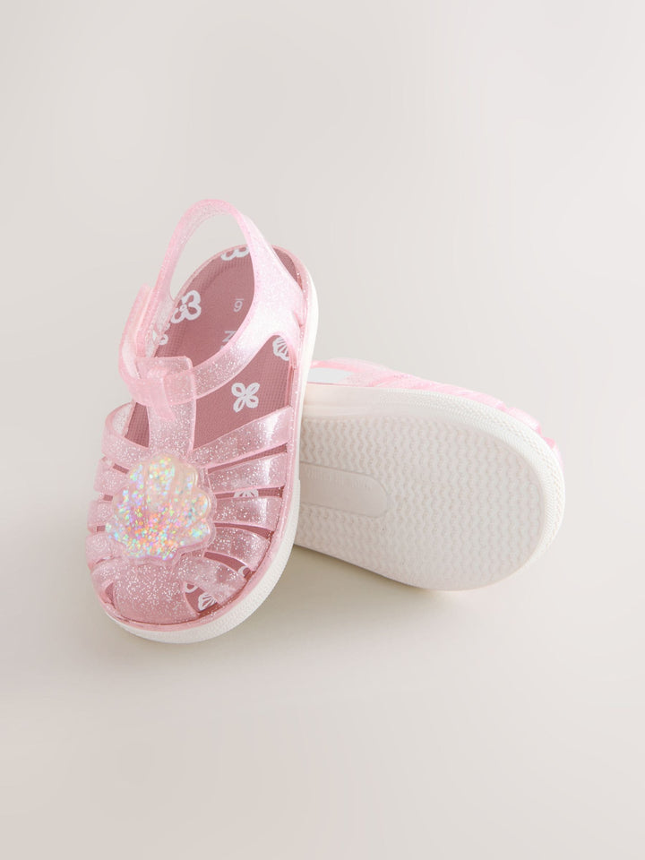Pink Jelly Sandals