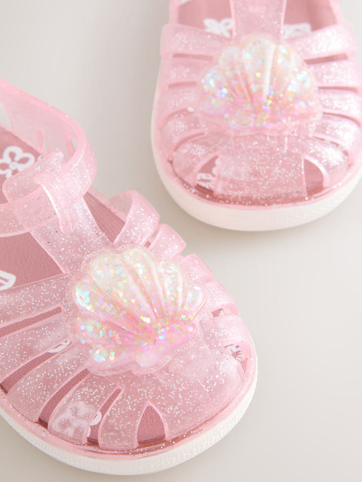 Pink Jelly Sandals