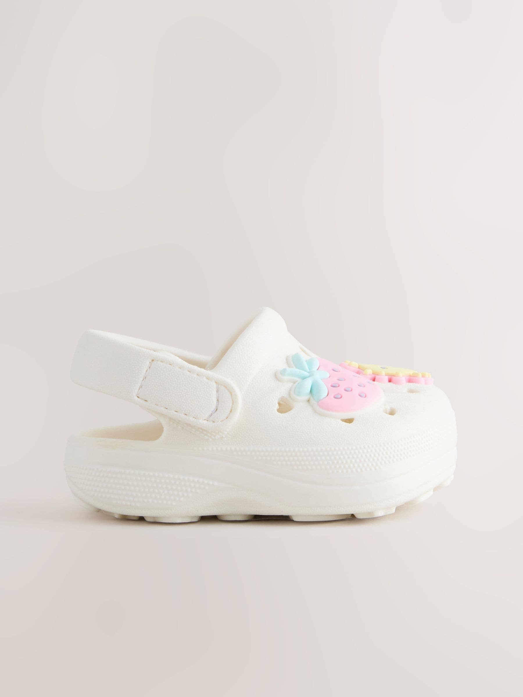 White Bunny Character Baby EVA Clogs (0-24mths)