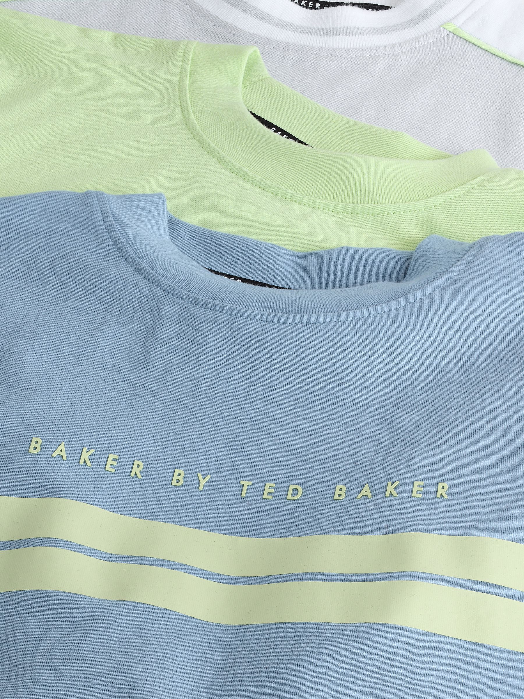 Baker by Ted Baker Colourblock T-Shirts 3 Pack