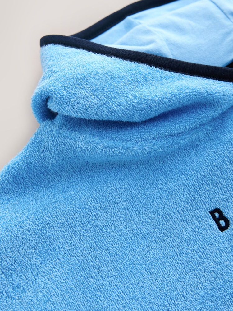 Baker by Ted Baker Blue Towelling Poncho