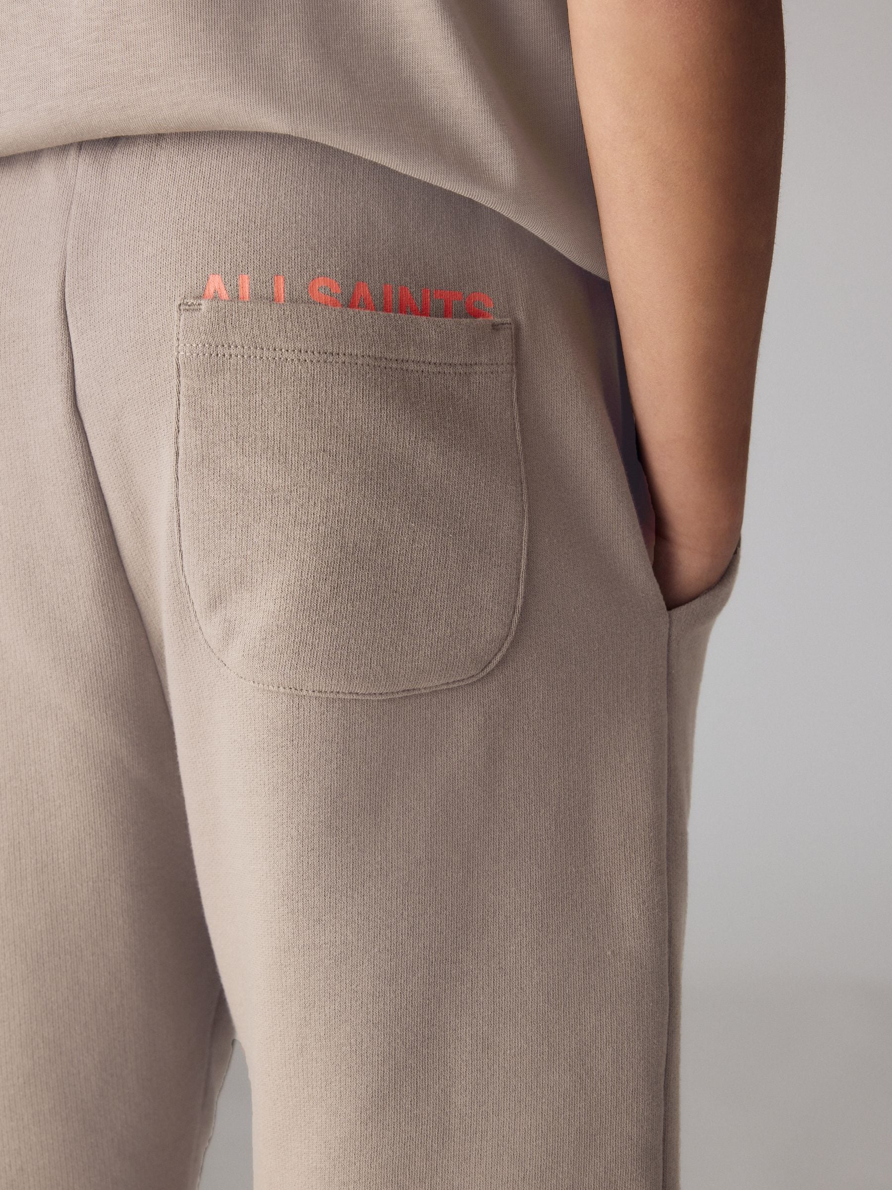 smALLSAINTS Light Brown Underground T-Shirt and Sweat Shorts Set