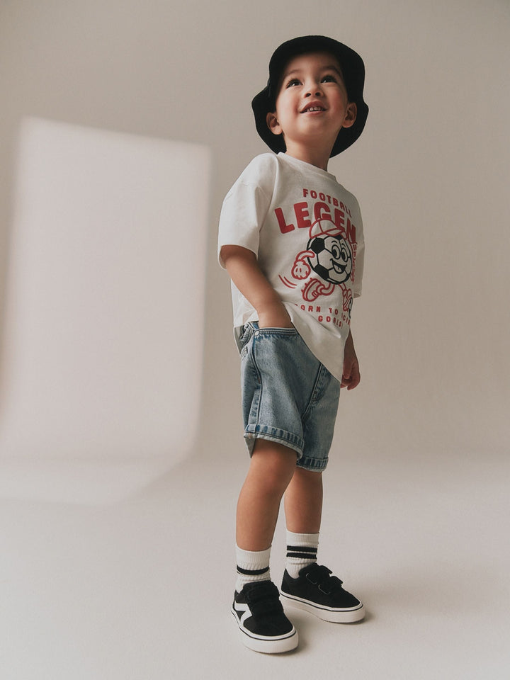 Light Blue Denim Shorts (3mths-7yrs)