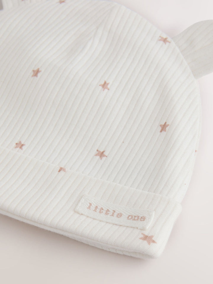 Cream Baby Sleepsuit and Hat Set (0-9mths)