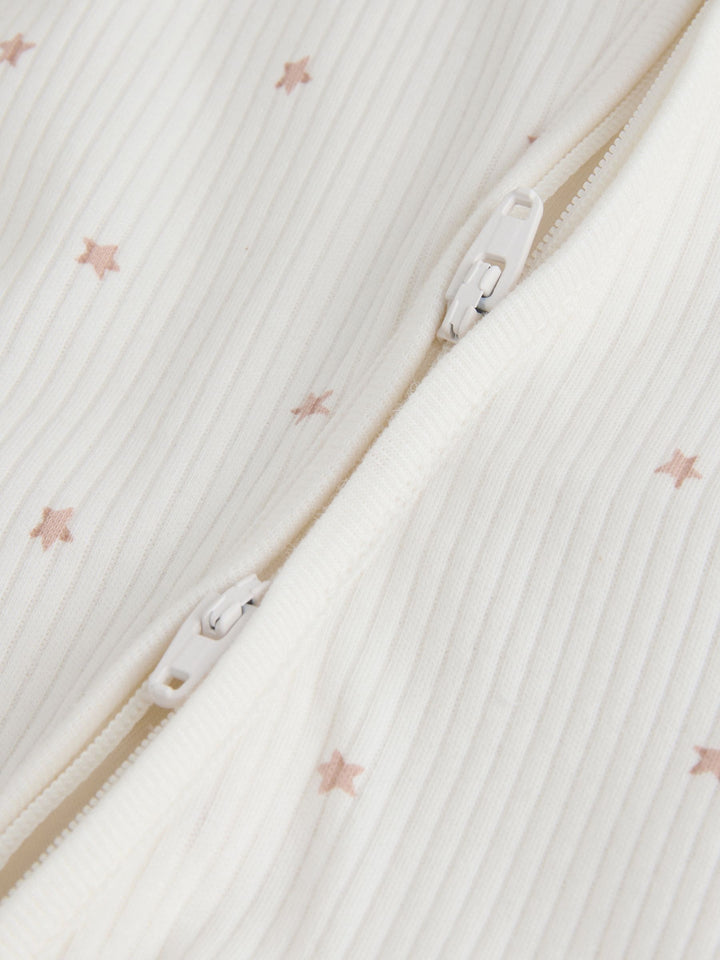 Cream Baby Sleepsuit and Hat Set (0-9mths)
