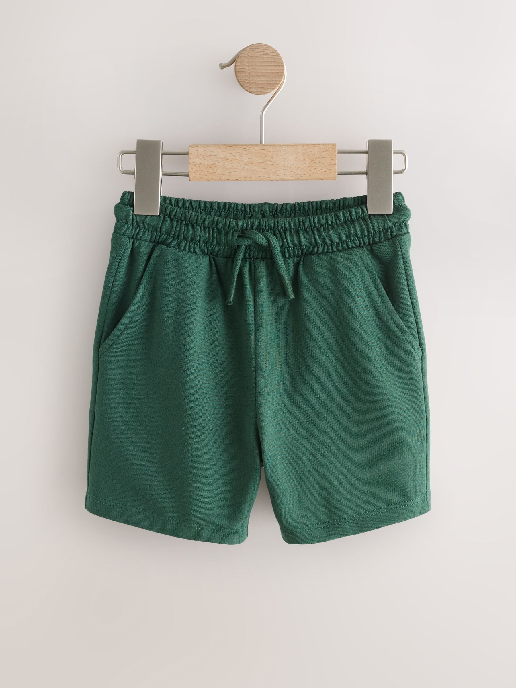 Blue/Yellow/ Navy Blue Jersey Shorts 5 Pack (3mths-7yrs)
