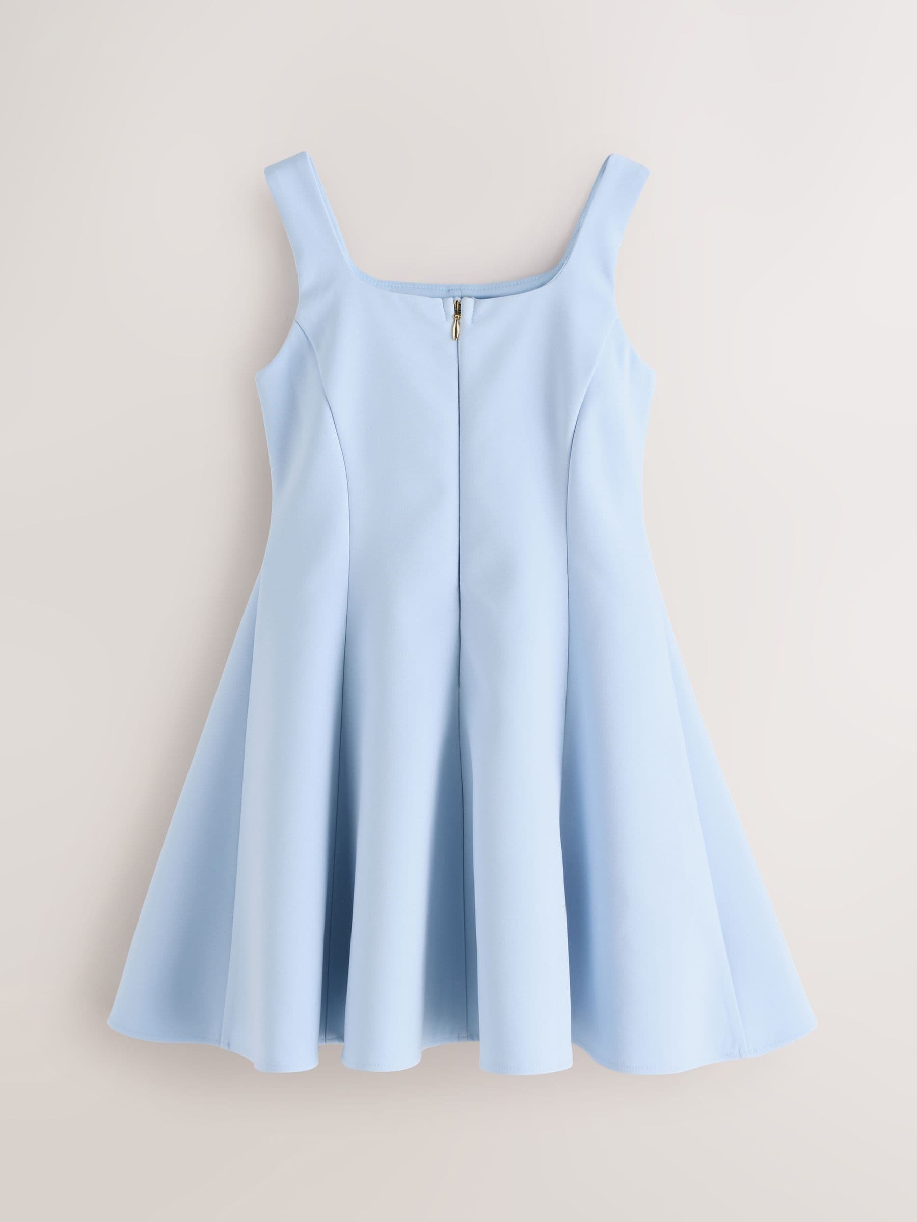 Baker by Ted Baker Fit & Flare Skater Blue Dress