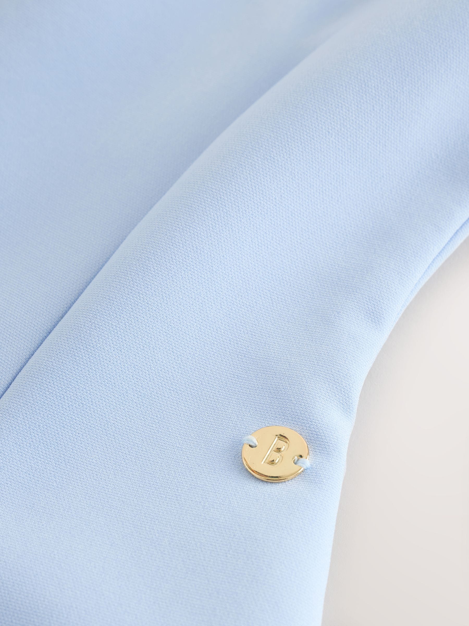 Baker by Ted Baker Fit & Flare Skater Blue Dress