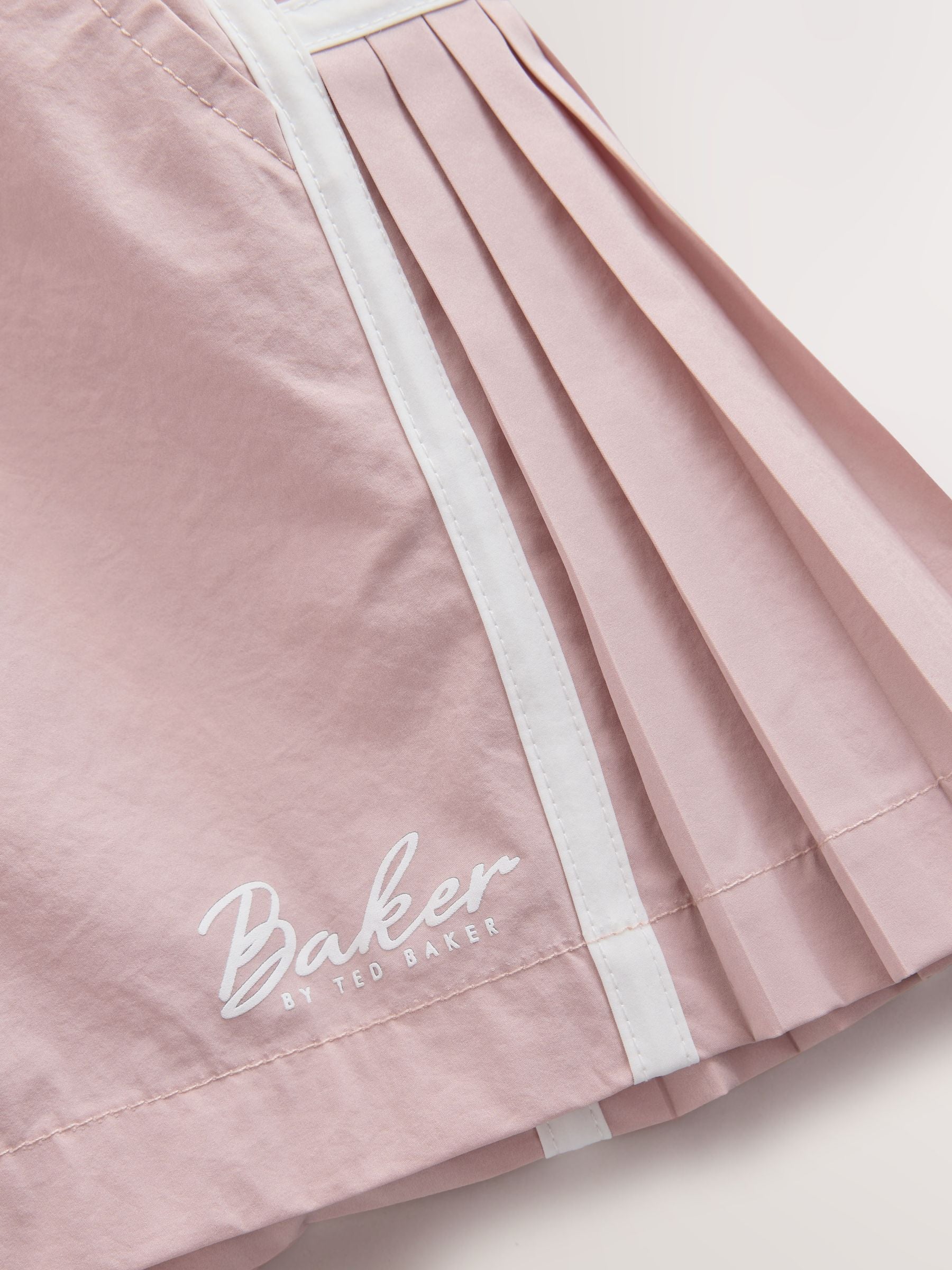 Baker by Ted Baker Pink/White Sports T-Shirt & Skort Set 2 Piece