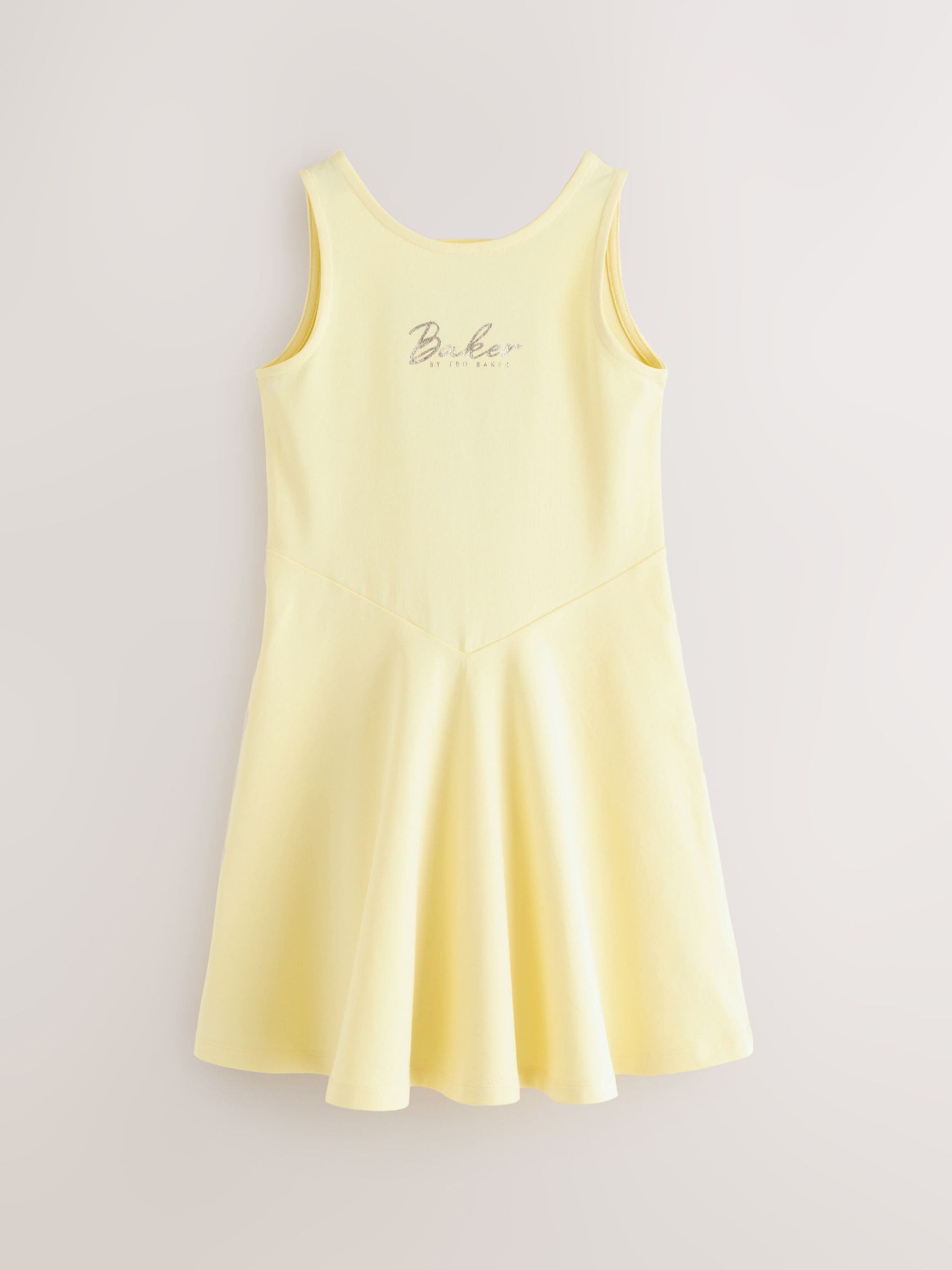 Baker by Ted Baker Yellow Printed Jersey Dresses 2 Pack