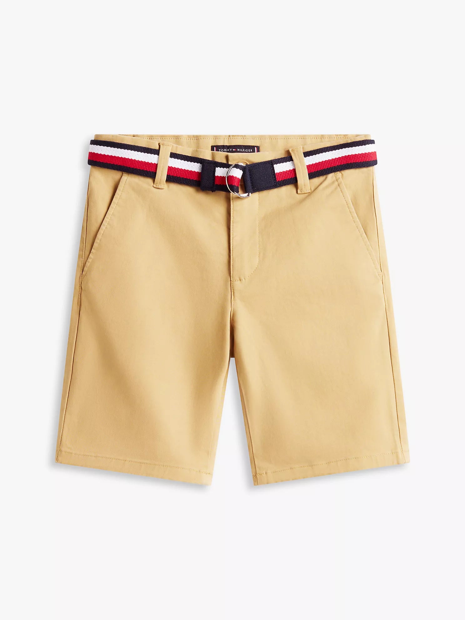 Tommy Hilfiger Boys Belted Chino Shorts