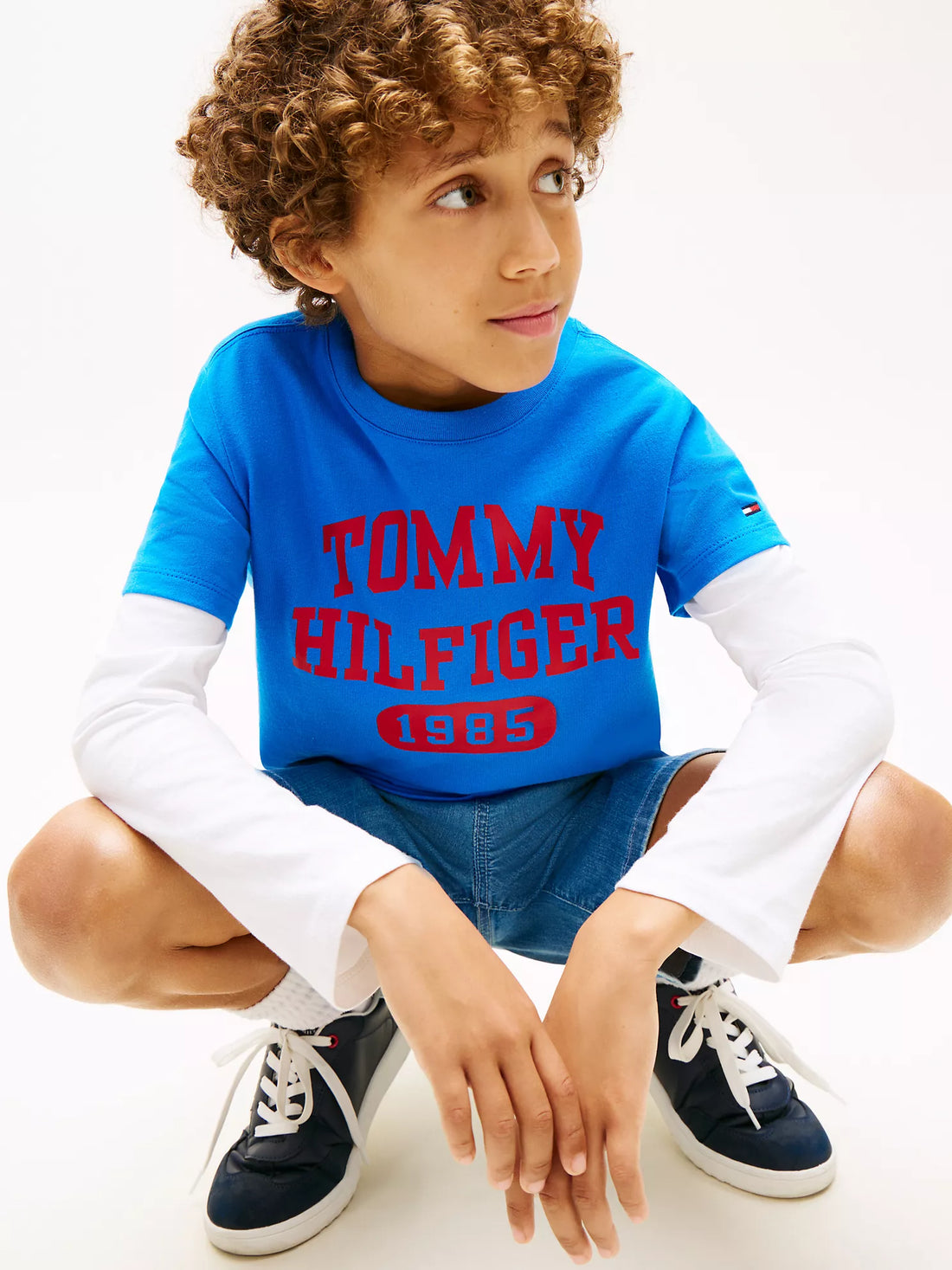 Boys Kids' Varsity Logo T-Shirt Tommy Hilfiger