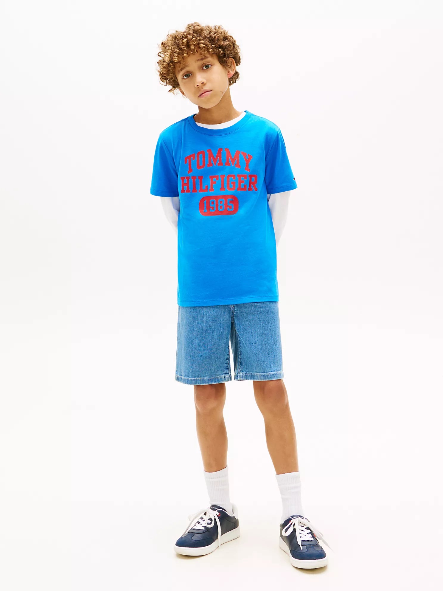 Boys Kids' Varsity Logo T-Shirt Tommy Hilfiger