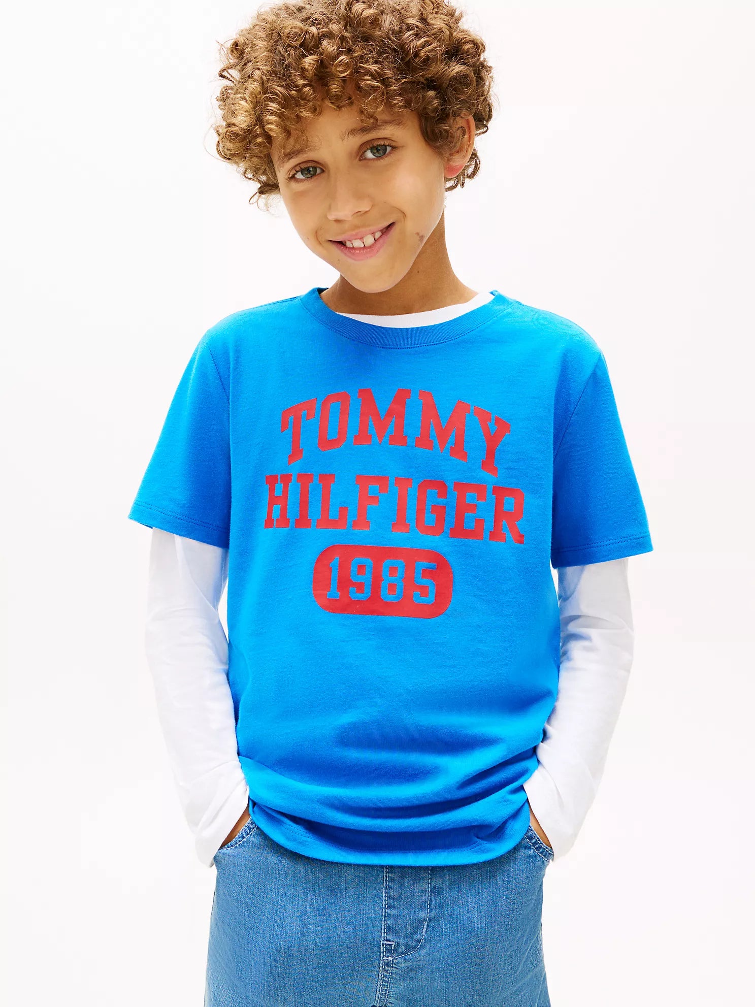 Boys Kids' Varsity Logo T-Shirt Tommy Hilfiger