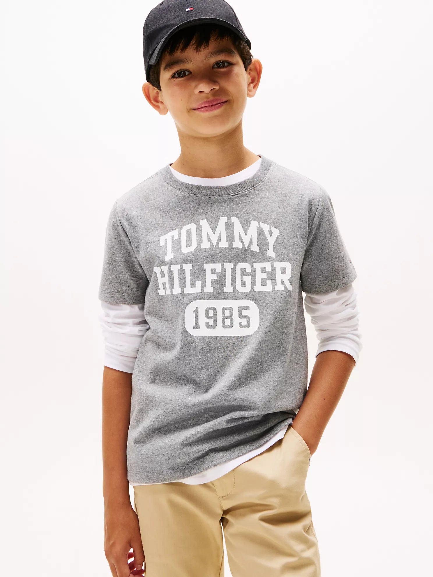 Boys Kids' Varsity Logo T-Shirt Tommy Hilfiger