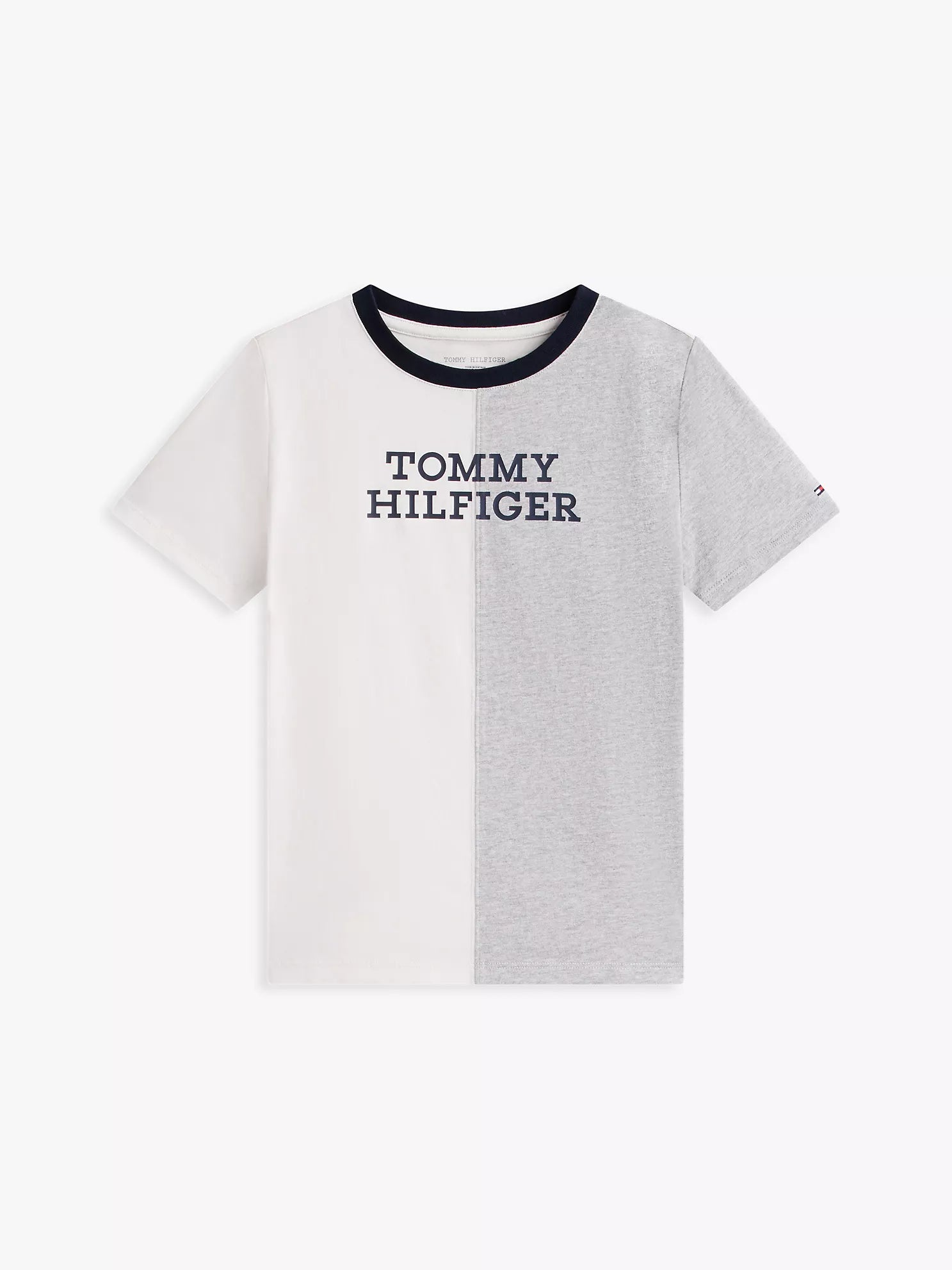 Boys Colorblock Logo T-Shirt Sz 6-7