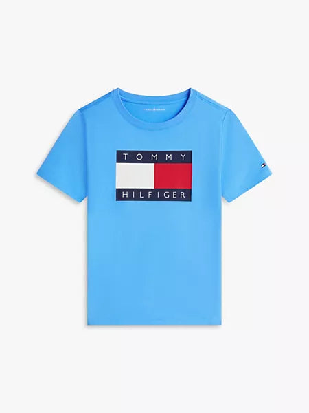 Boys Kids' Tommy Flag Logo T-Shirt Tommy Hilfiger