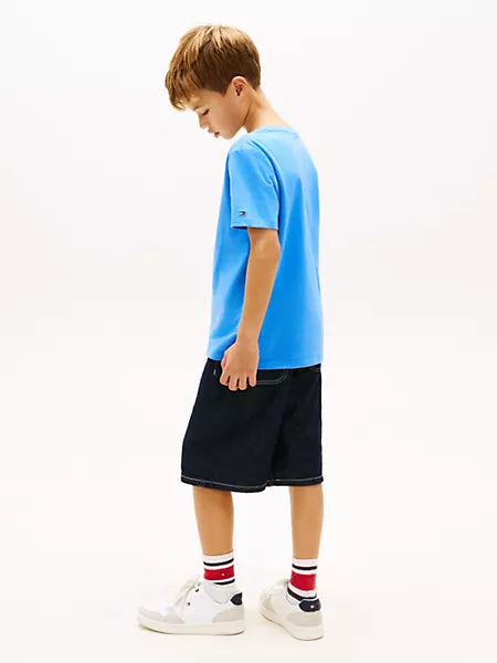 Boys Kids' Tommy Flag Logo T-Shirt Tommy Hilfiger