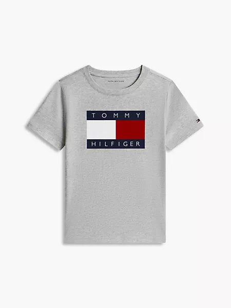 Boys Kids' Tommy Flag Logo T-Shirt Sz 12-14