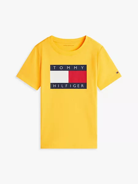 Boys Kids' Tommy Flag Logo T-Shirt Tommy Hilfiger
