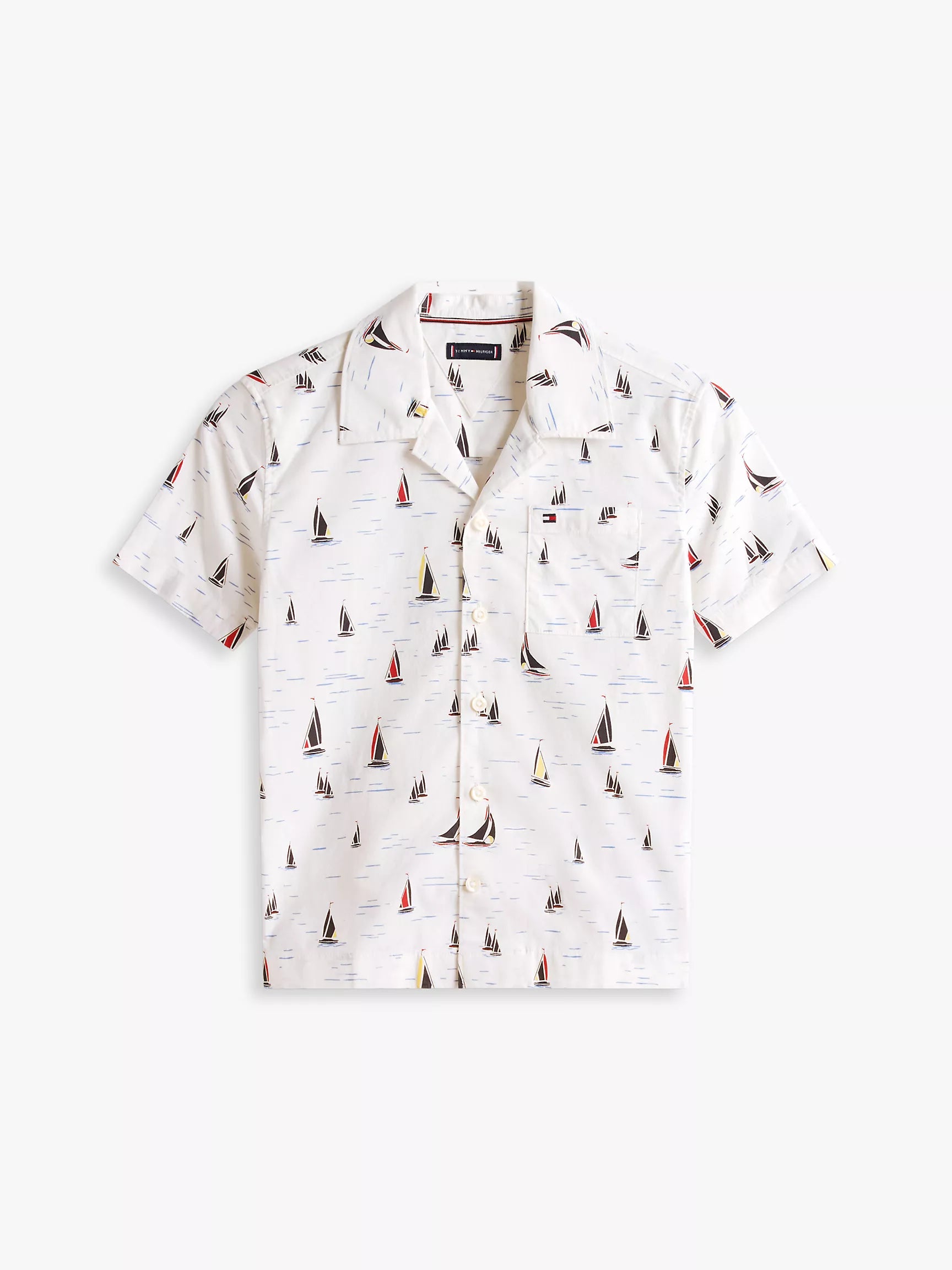 Kids' Allover Sailing Stretch Shirt