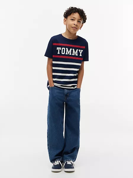 Boys Kids' Tommy Stripe T-Shirt Tommy Hilfiger